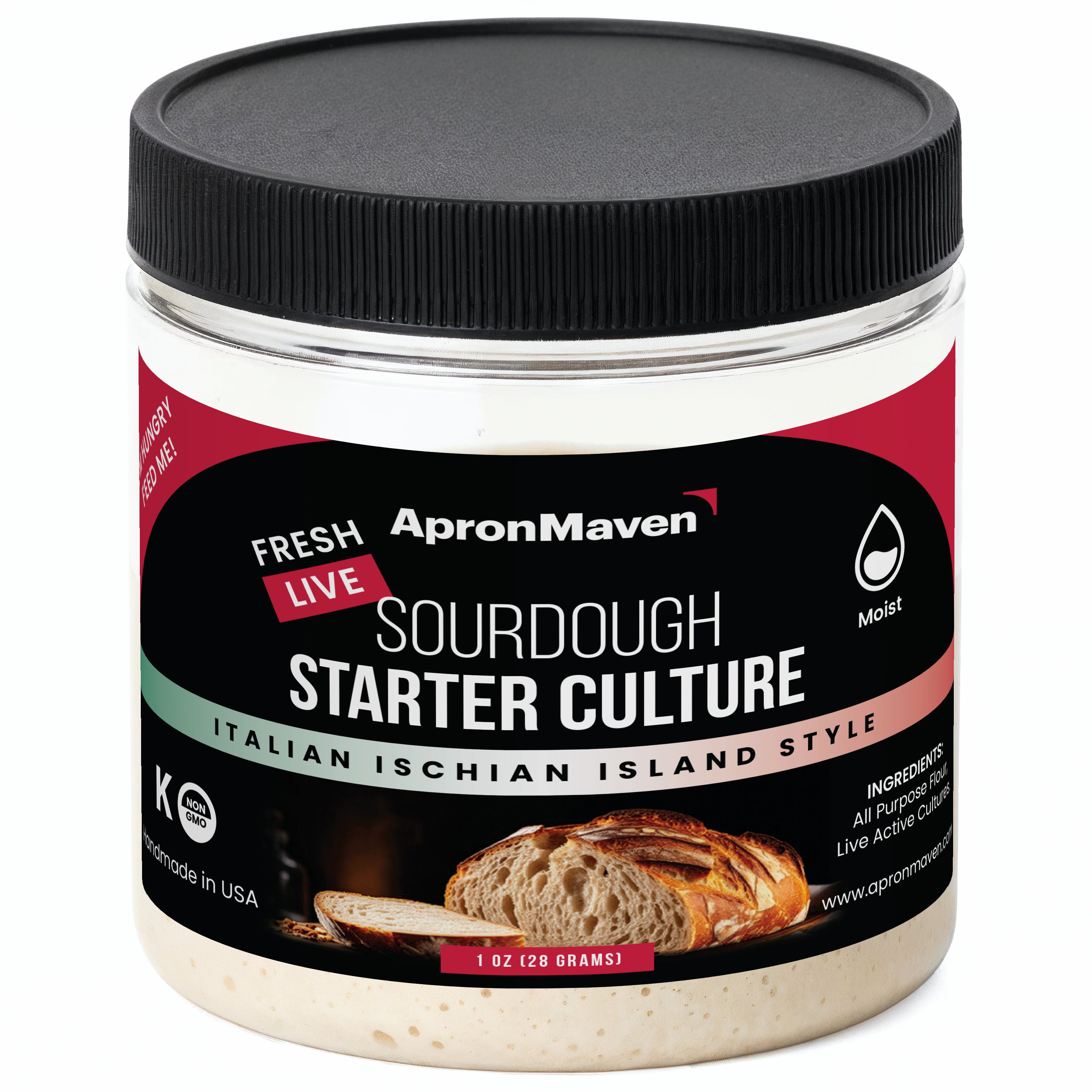 Live Italian Ischian Island Style Sourdough starter