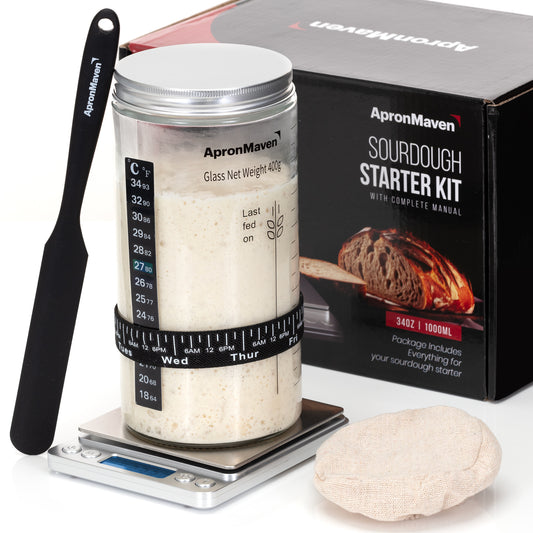 Deluxe Sourdough Starter Kit with Scale