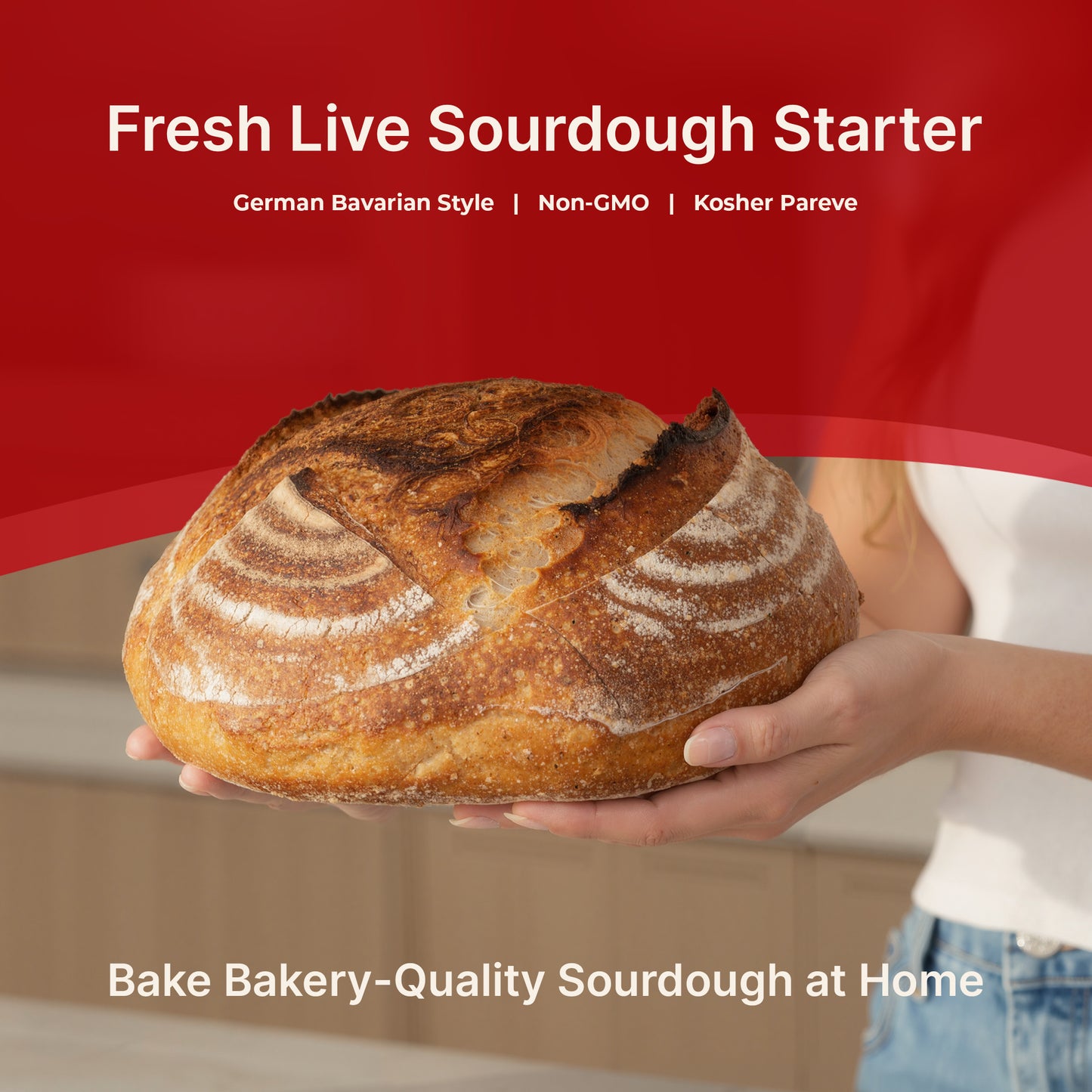 Live  German Bavarian Style Sourdough Starter