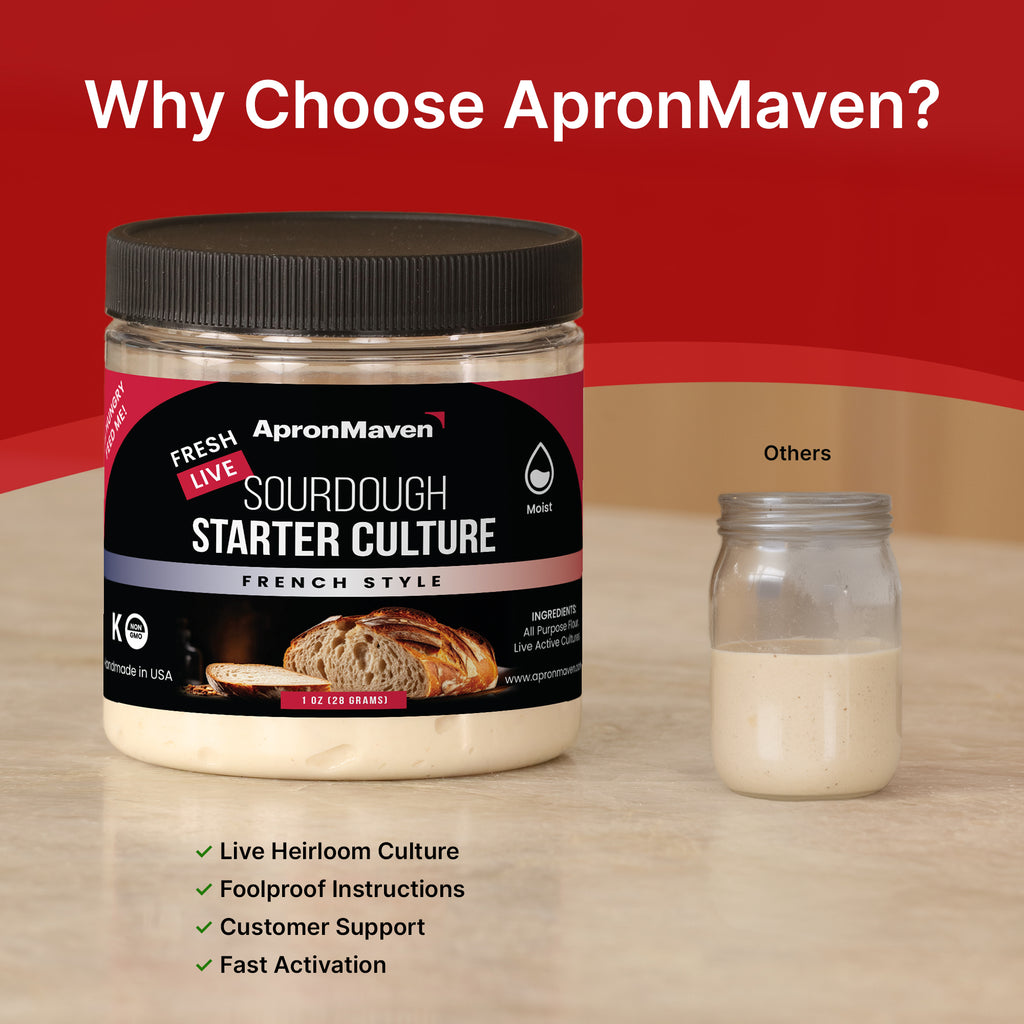 Live French Style Sourdough Starter