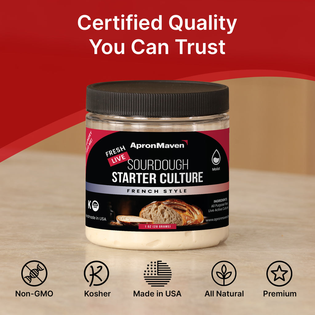 Live French Style Sourdough Starter