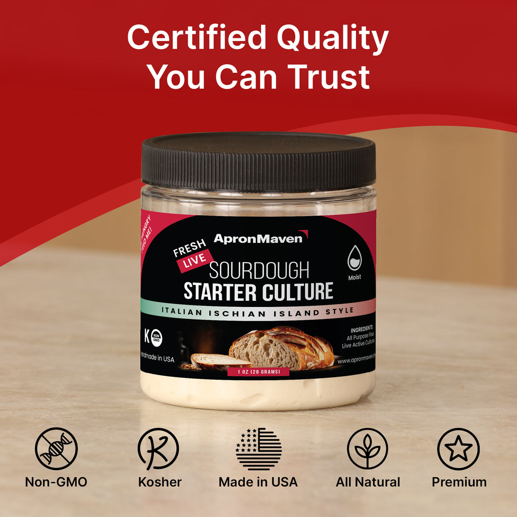 Live Italian Ischian Island Style Sourdough starter