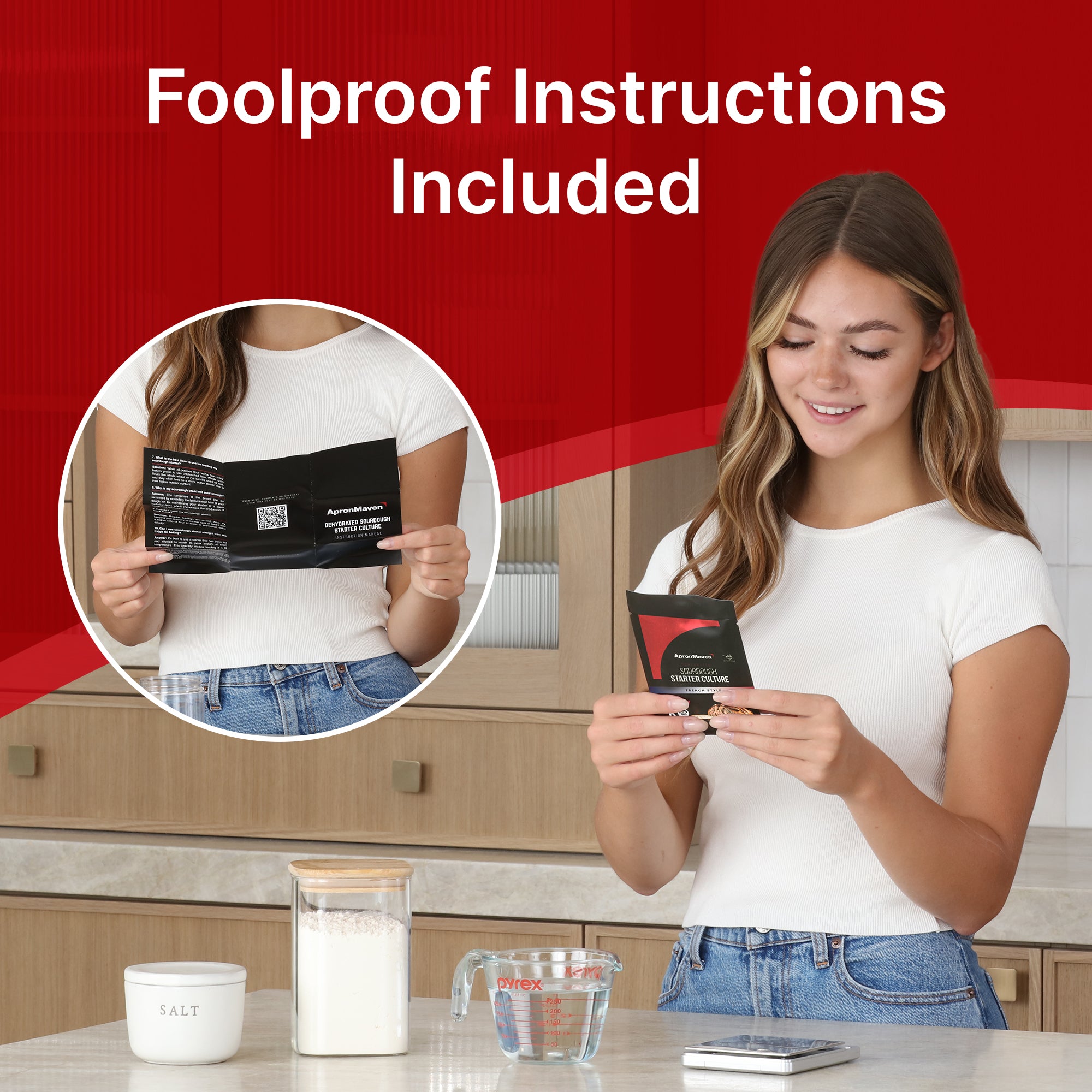 Premium Dehydrated Sourdough Starter Culture - French Style - 10 Grams