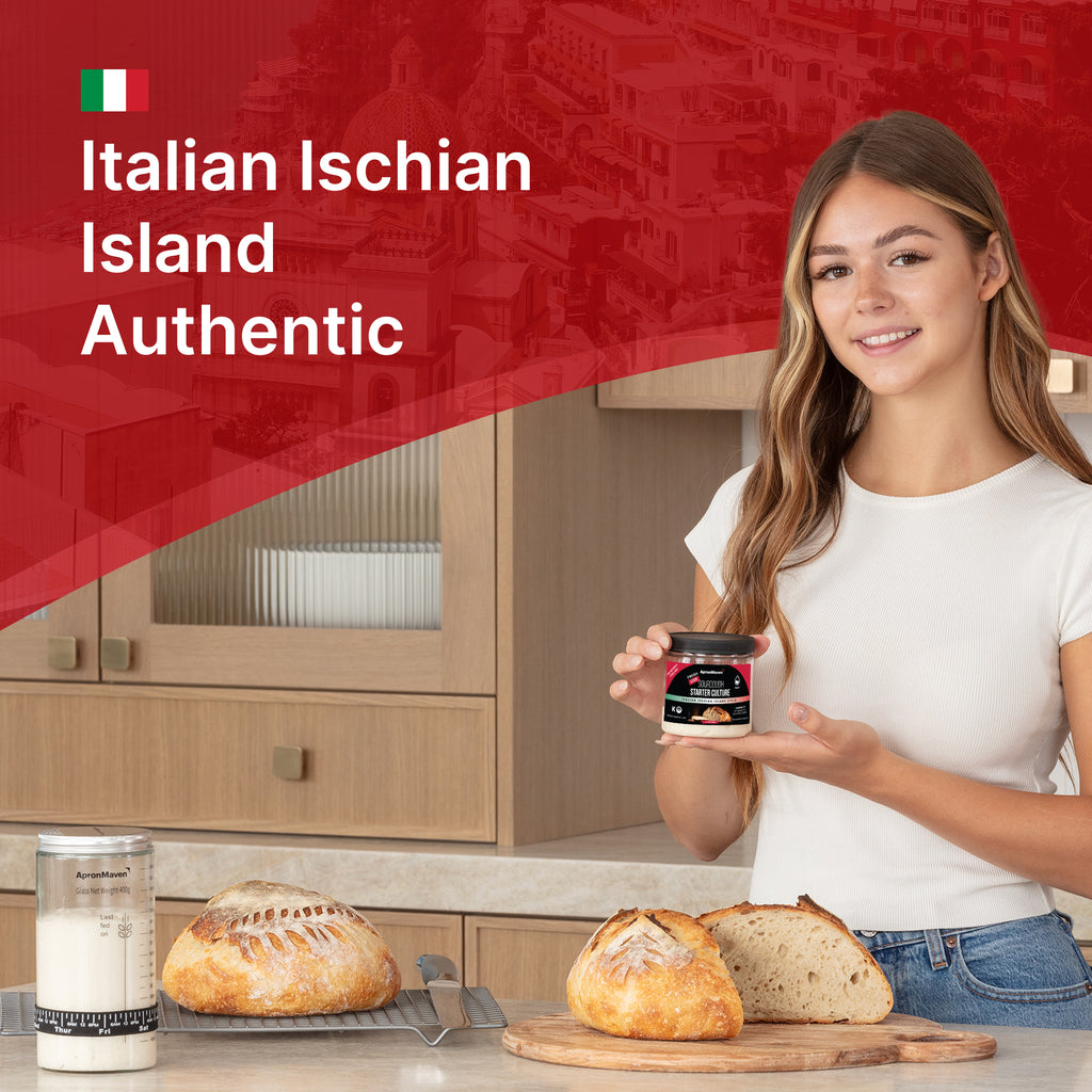 Live Italian Ischian Island Style Sourdough starter