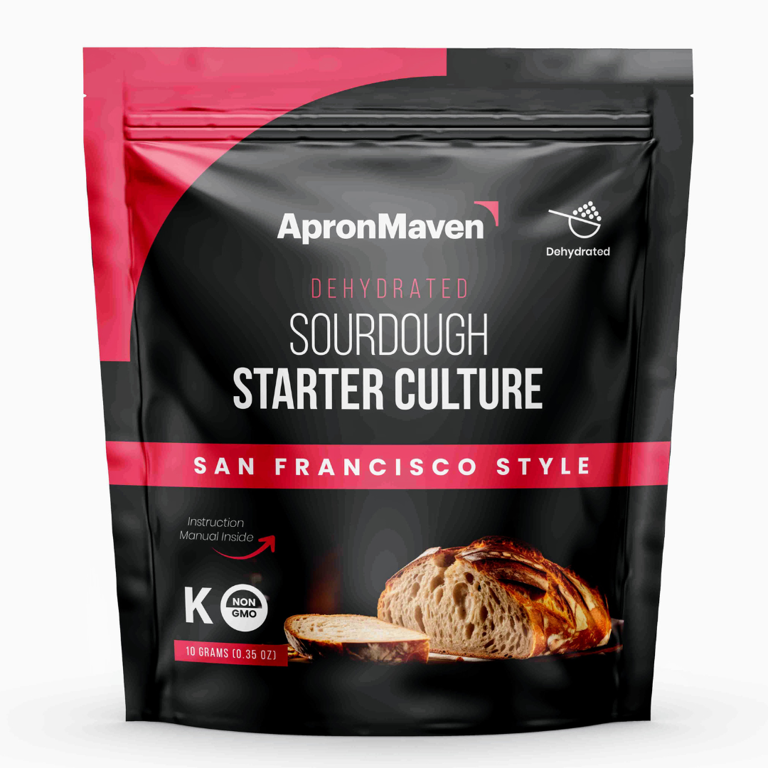 Premium Dehydrated Sourdough Starter Culture - San Francisco - 10 Grams