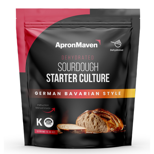 Premium Dehydrated Sourdough Starter Culture - German Bavarian Style - 10 Grams